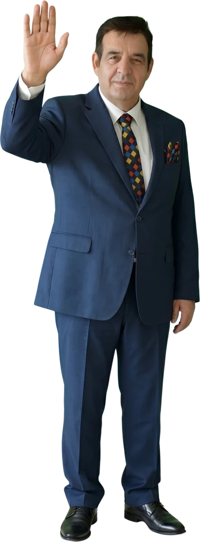 Genel Başkan Av. Mehmet Yalım hemşehrilerini selamlıyor